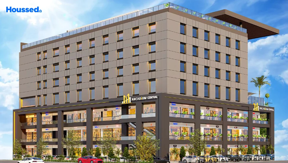Project Image of Rashi Arcadium Central in Vrindavan Yojna, Lucknow - Image 313801