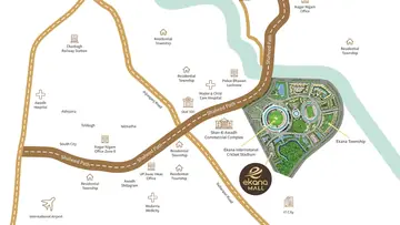 Location of Ekana Mall - Image 313841