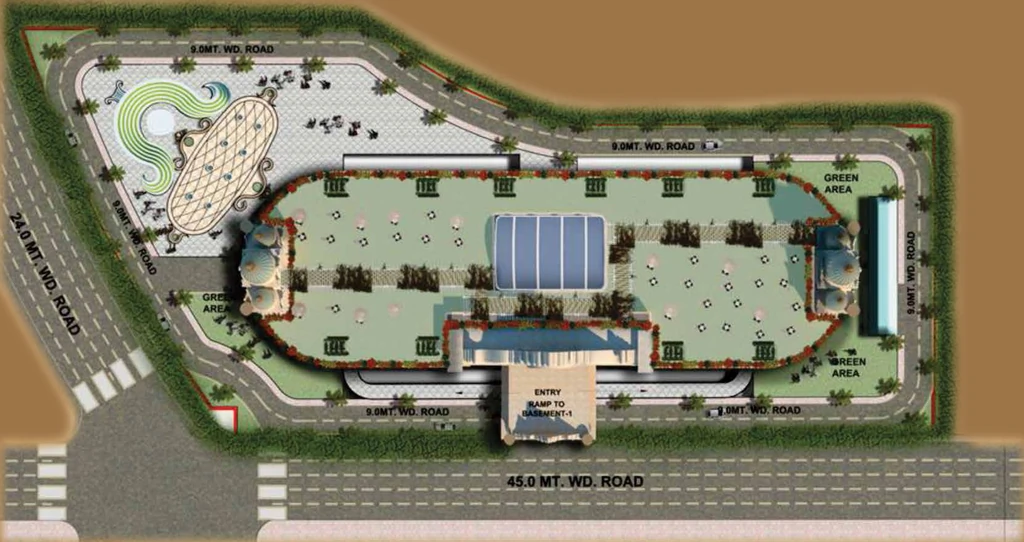 Master Plan of Ekana Mall in Gomti Nagar Extension, Lucknow - Image 313840