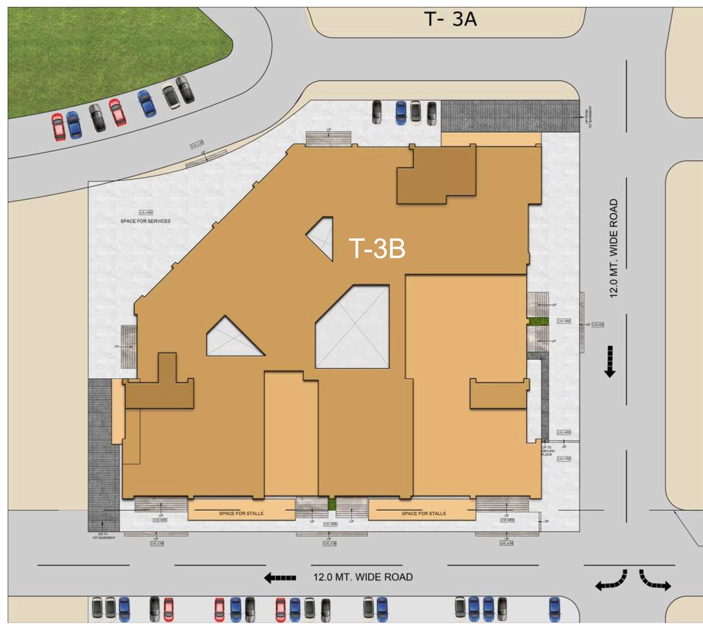 Master Plan of GPCL Brij Tower in Sushant Golf City, Lucknow - Image 314082