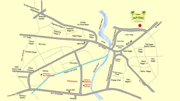 Location of Ashiana Palm Court - Image 313975