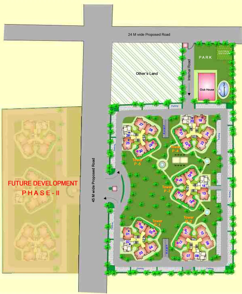 Master Plan of Ashiana Palm Court in Raj Nagar Extension, Ghaziabad - Image 313977
