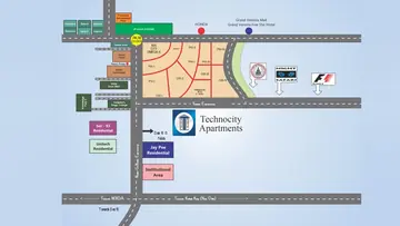 Location of Proview Technocity Apartments - Image 314104