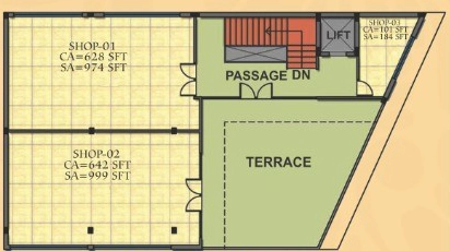 Floor Plan of Sanfran Estate Anandam Villa in Bakkas, Lucknow - Image 314708