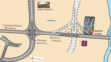 Location of Sanfran Estate Anandam Villa - Image 314710