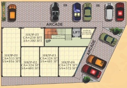Master Plan of Sanfran Estate Anandam Villa in Bakkas, Lucknow - Image 314709