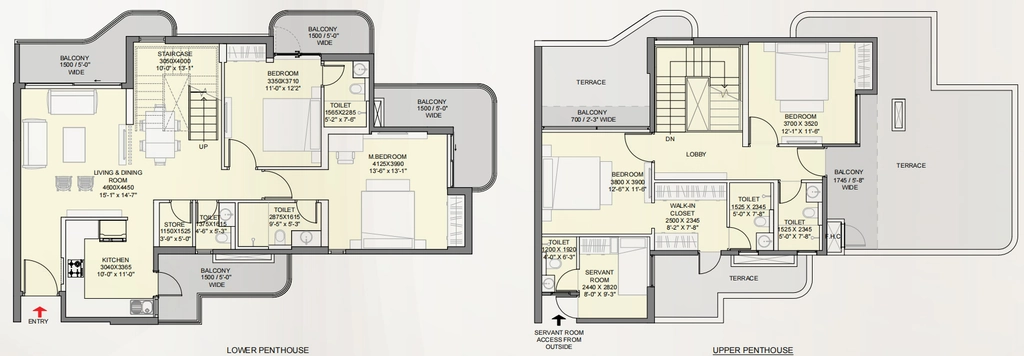 4 BHK Penthouse in Eldeco Whispers Of Wonder in Sector 22D, Greater Noida - Image 866093