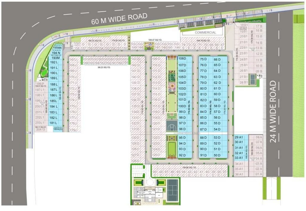 Master Plan of ROF Pravasa in Sector 88A, Gurgaon - Image 314322