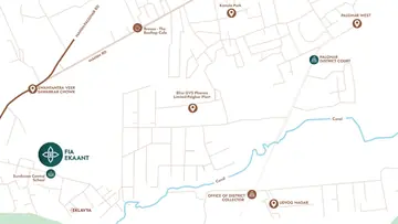 Location of Commercial Fia Ekaant - Image 314360