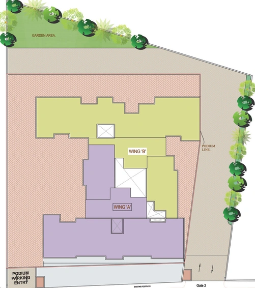 Master Plan of Goodwill Kanchangiri in Kandivali East, Mumbai - Image 86330