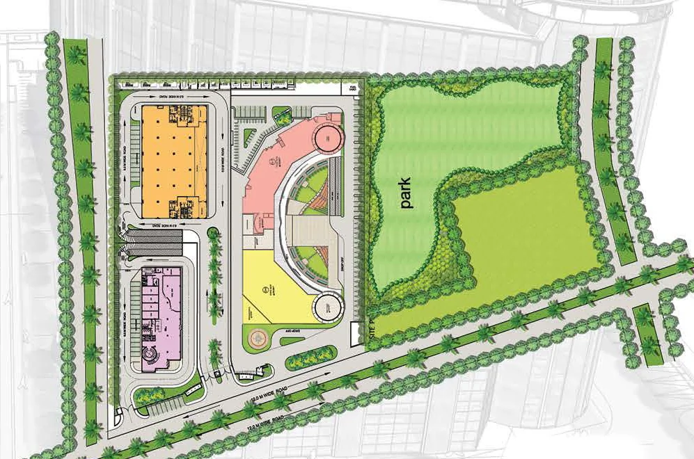 Master Plan of Shalimar Iridium in Vibhuti Khand, Lucknow - Image 314745