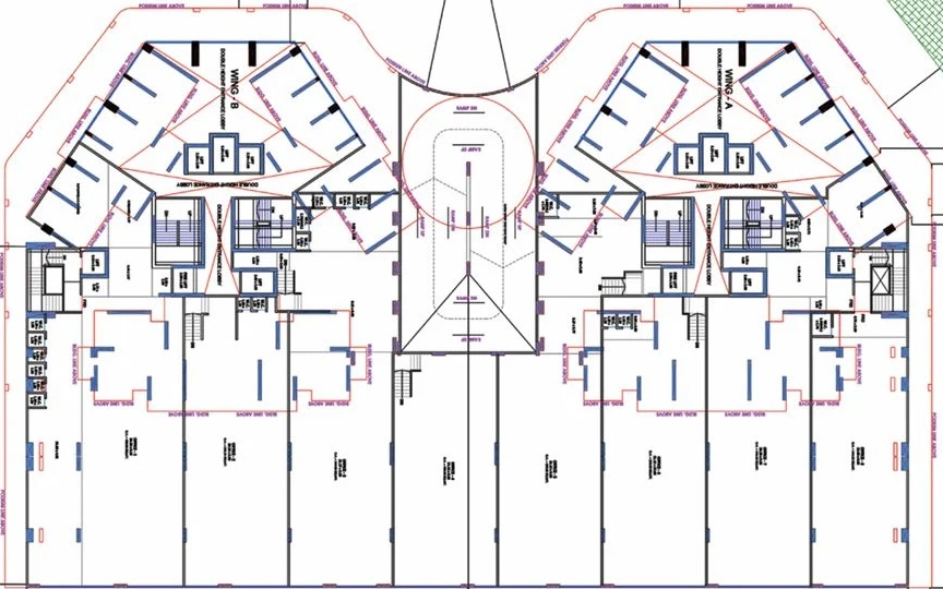 Floor Plan of Commercial DGS Sheetal Sky in Andheri West, Mumbai - Image 314634