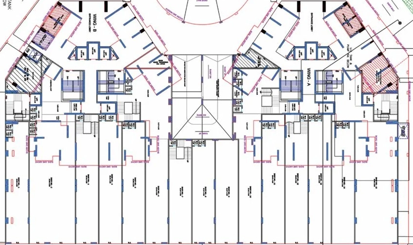 Floor Plan of Commercial DGS Sheetal Sky in Andheri West, Mumbai - Image 314633