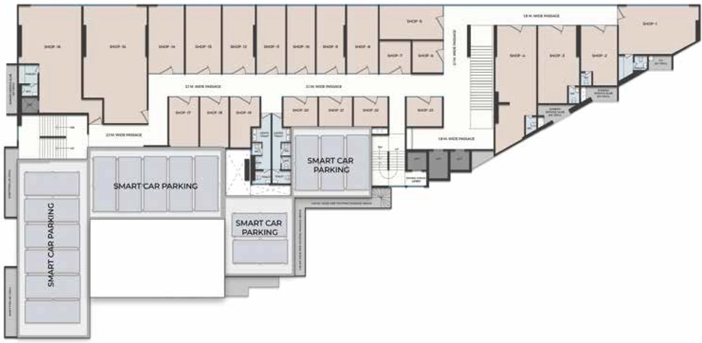 Floor Plan of Ornate Solitaire in Dahisar East, Mumbai - Image 314867
