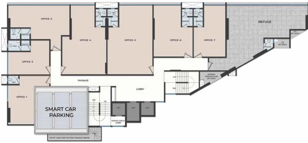 Floor Plan of Ornate Solitaire in Dahisar East, Mumbai - Image 314868
