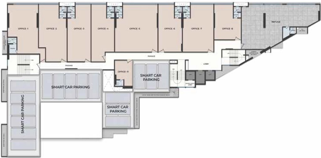 Floor Plan of Ornate Solitaire in Dahisar East, Mumbai - Image 314871