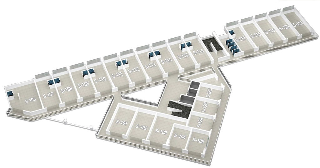 Floor Plan of Saad Trade Centre in Ponda, Goa - Image 314893