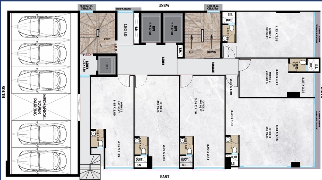 Floor Plan of Prince Sri Sava in Goregaon West, Mumbai - Image 314992