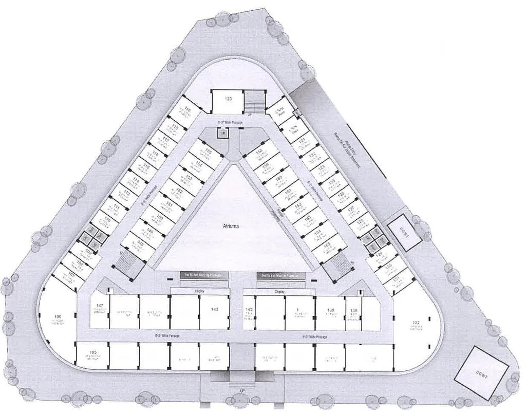 Floor Plan of Soku Fortune The Shopping Island in Pal Gam, Surat - Image 315037