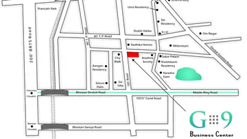 Location of Maniya G9 Business Centre - Image 315068
