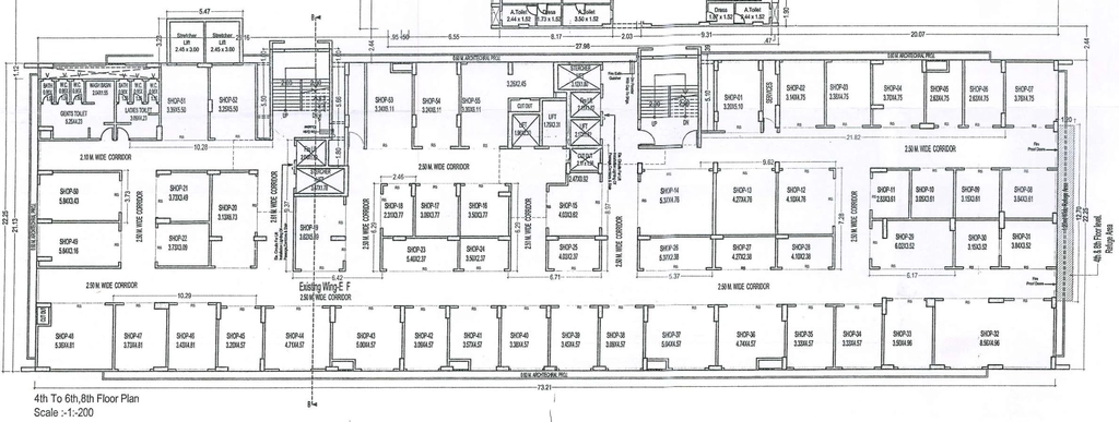 Floor Plan of Joyos Hubtown in Adajan, Surat - Image 315093
