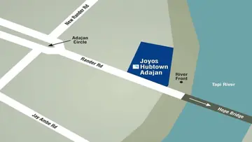 Location of Joyos Hubtown - Image 315095