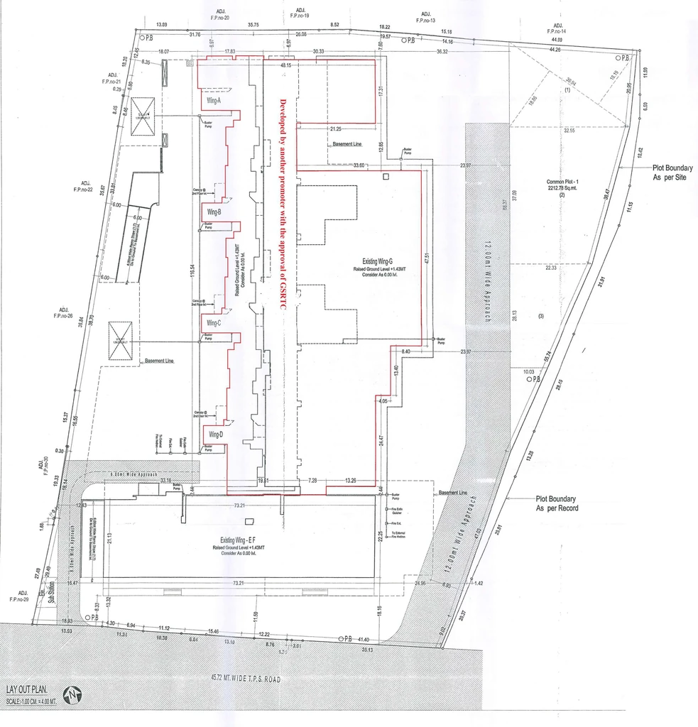 Master Plan of Joyos Hubtown in Adajan, Surat - Image 315094
