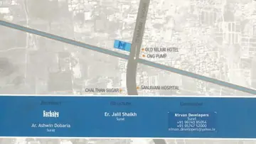 Location of Nirvan M Square Mall - Image 315100