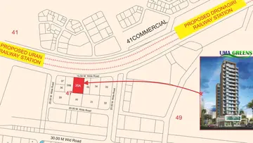 Location of Shree Uma Greens - Image 315172