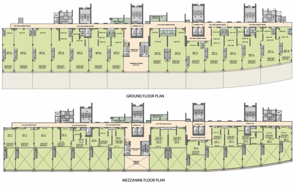 Floor Plan of Commercial Puranik Rumah Bali in Ghodbunder Road, Thane - Image 315436