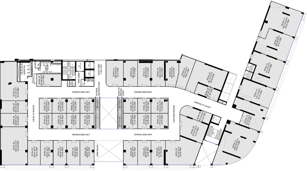 Floor Plan of Shapoorji Pallonji The Impulse in Panch Pakhadi, Thane - Image 315466