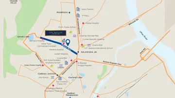 Location of Shapoorji Pallonji The Impulse - Image 315465