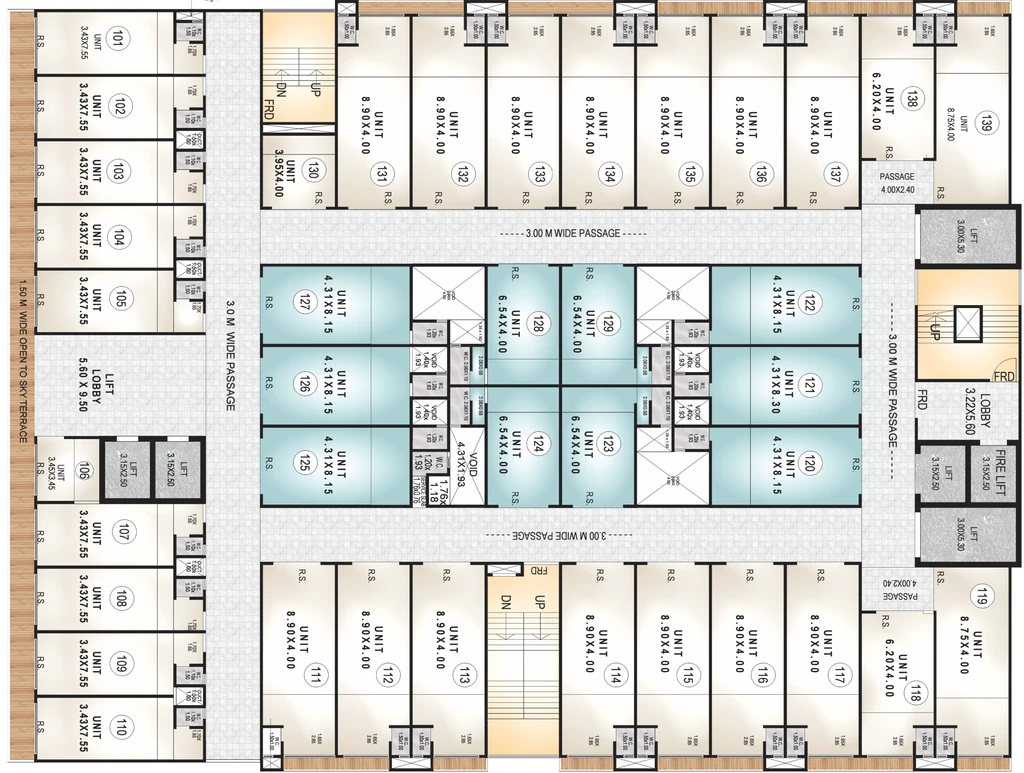 Floor Plan of Shradhha VA Business Centre in Ambernath West, Thane - Image 315496