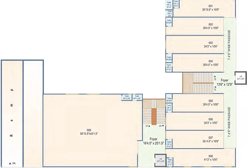 Floor Plan of Khyati Magnifico in Bodakdev, Ahmedabad - Image 315585
