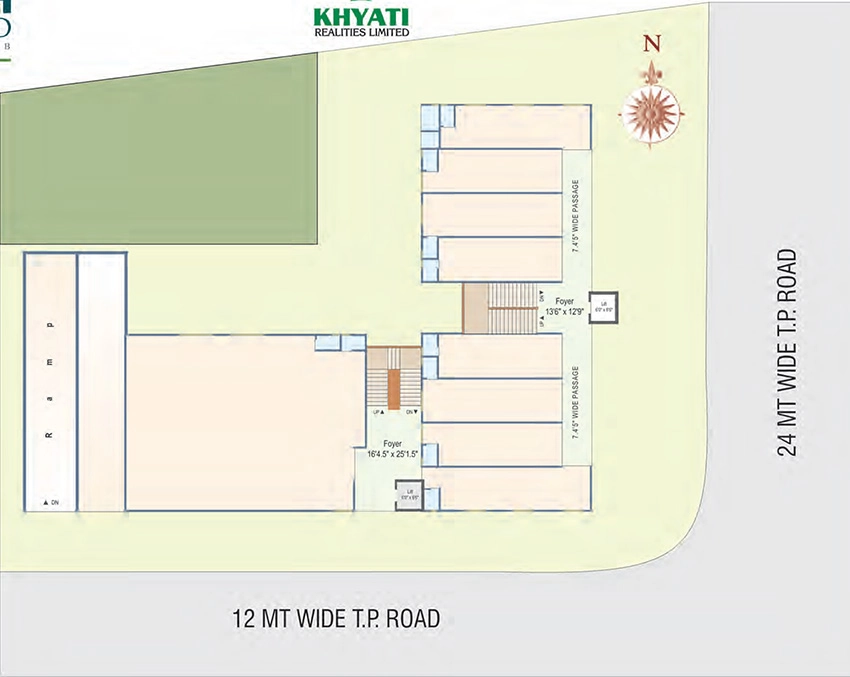 Master Plan of Khyati Magnifico in Bodakdev, Ahmedabad - Image 315582