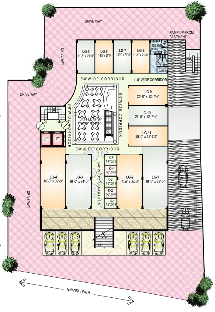 Master Plan of Manglam Crown Square in Vaishali Nagar, Jaipur - Image 315714