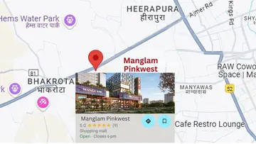 Location of Manglam Pinkwest - Image 315727