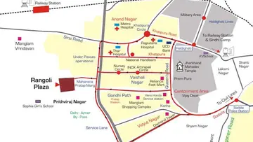 Location of Ashiana Rangoli Plaza - Image 315759