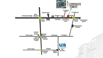 Location of UDB Corporate Towers - Image 315792