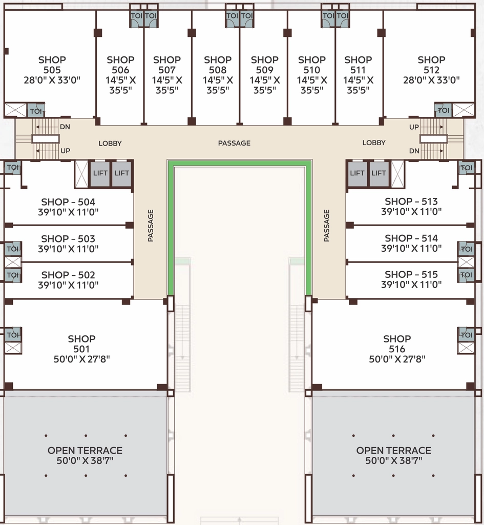Floor Plan of Malbar Prime in Nikol, Ahmedabad - Image 315883