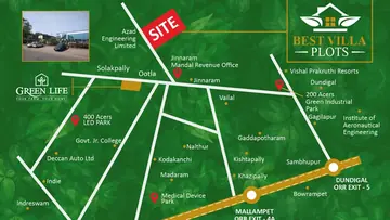 Location of VR Best Villa Plots - Image 315915