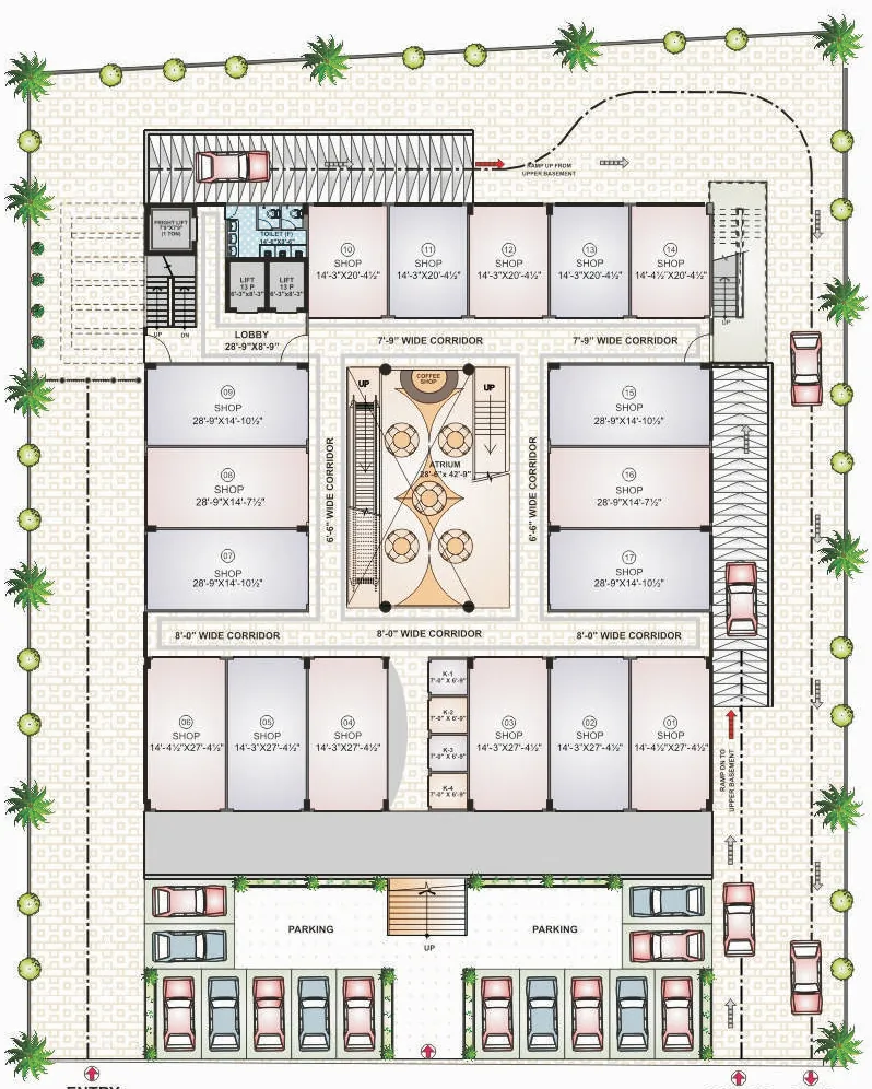Master Plan of Riddhi Siddhi Precious Mall in Adarsh Nagar, Jaipur - Image 316121