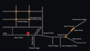 Location of Riddhi Siddhi Elements Mall - Image 316137