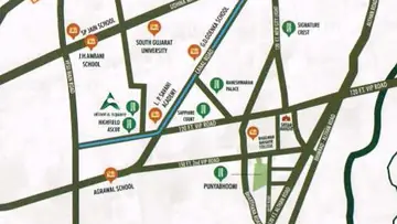 Location of Raj Green Atlantis Square - Image 316346