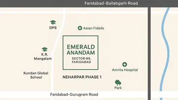 Location of Emerald Anandam - Image 316333