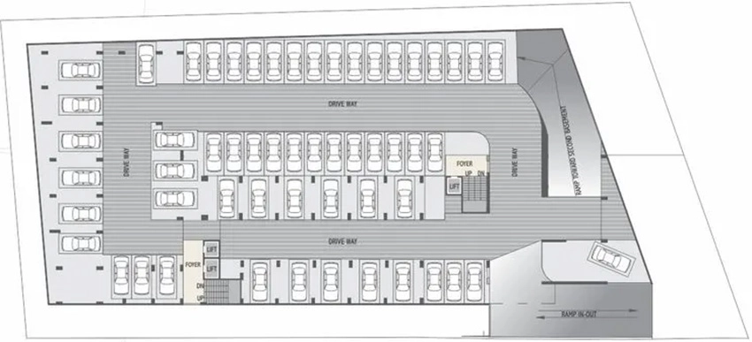 Master Plan of Shyam Palladium in Motera, Ahmedabad - Image 316478
