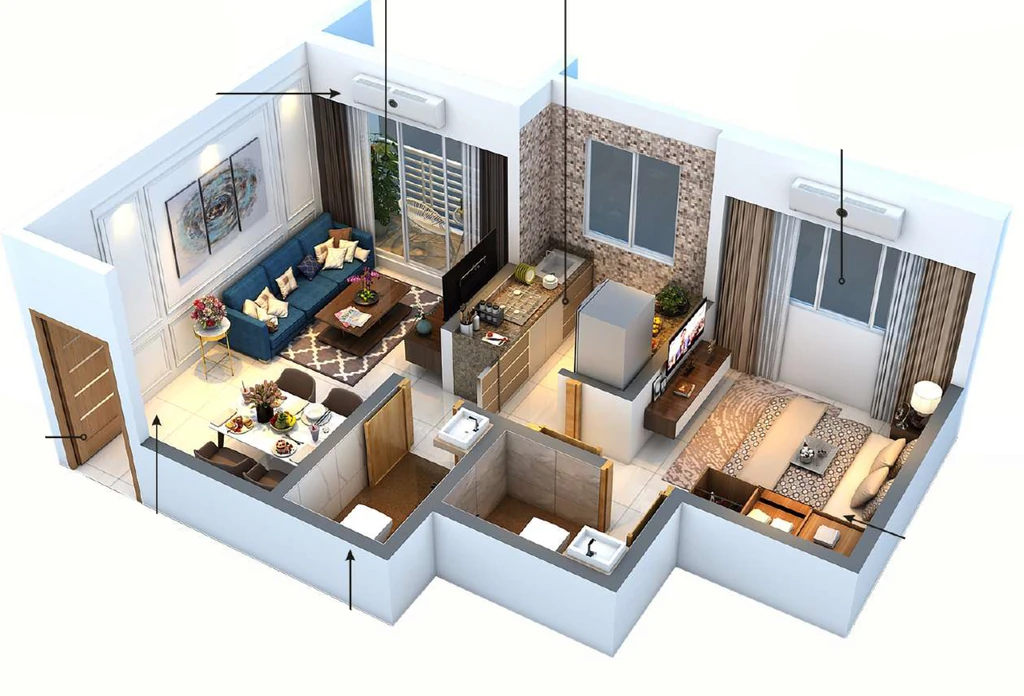 1 BHK Flat in Saphale Rajlaxxmi Park in Saphale West, Palghar - Image 867932