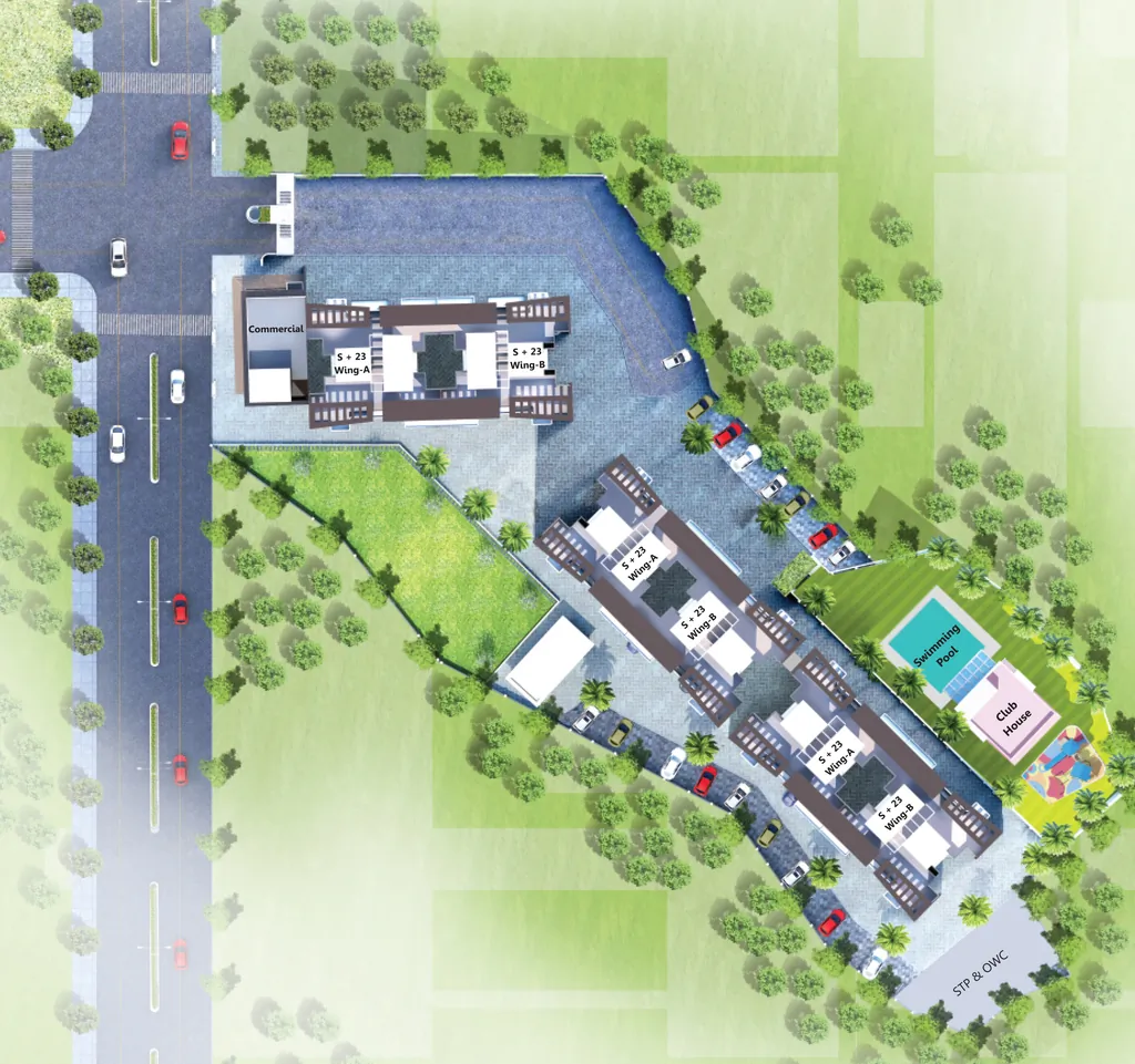 Master Plan of Umiya Oasis in Mira Road East, Thane - Image 316568