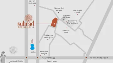 Location of Mataji Suhrad Residency 2 - Image 316700