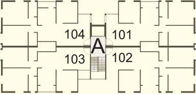 Floor Plan of Sumeru Heights 2 in Harni, Vadodara - Image 316718